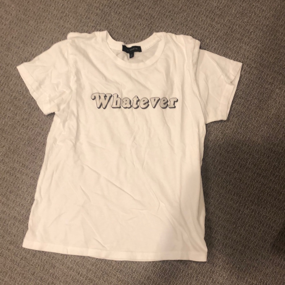 la hearts “whatever” t-shirt